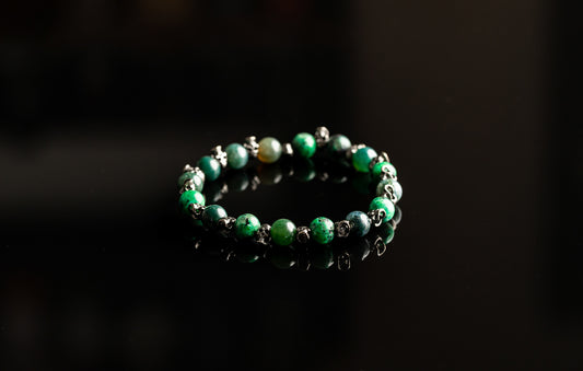 GAIA KOLLEKTION - Malakit / Kranie armbånd