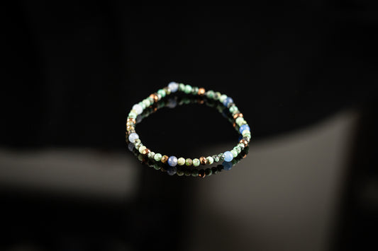 Unique Bracelet - African Amazonite / jade bracelet
