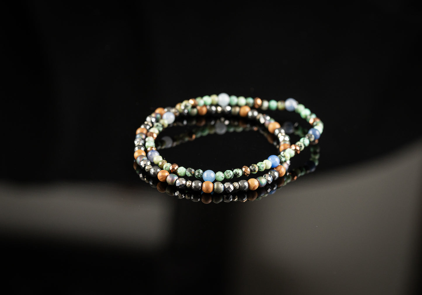 Unique Bracelet - African Amazonite / jade bracelet