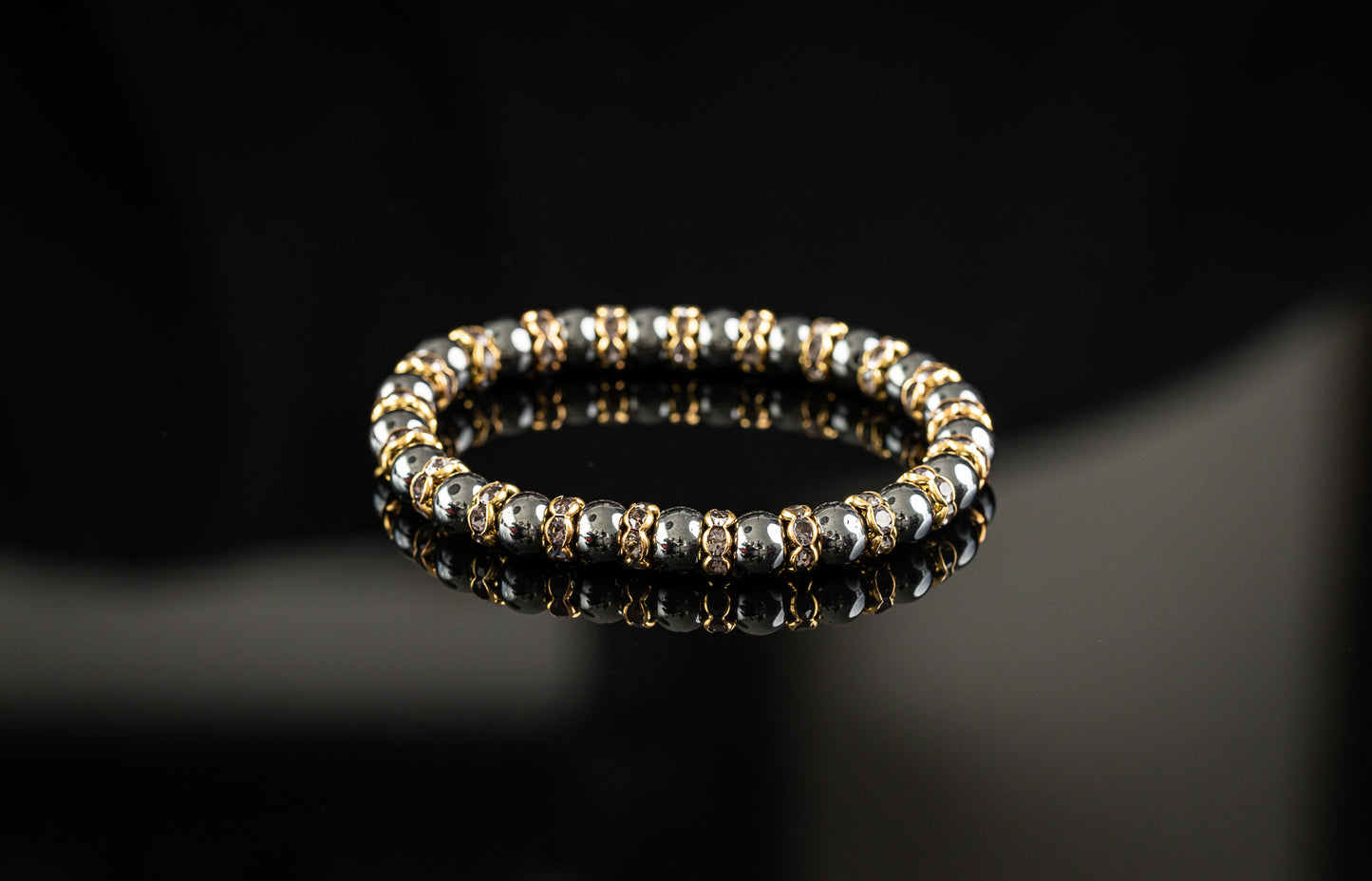 SERPENS COLLECTION - Hematite / Gold