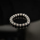 SERPENS COLLECTION - Lava / Silver bracelet