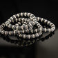 SERPENS COLLECTION - Lava / Silver bracelet