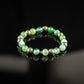 GAIA COLLECTION - Green Aventurine / Pyrite / Flourite bracelet