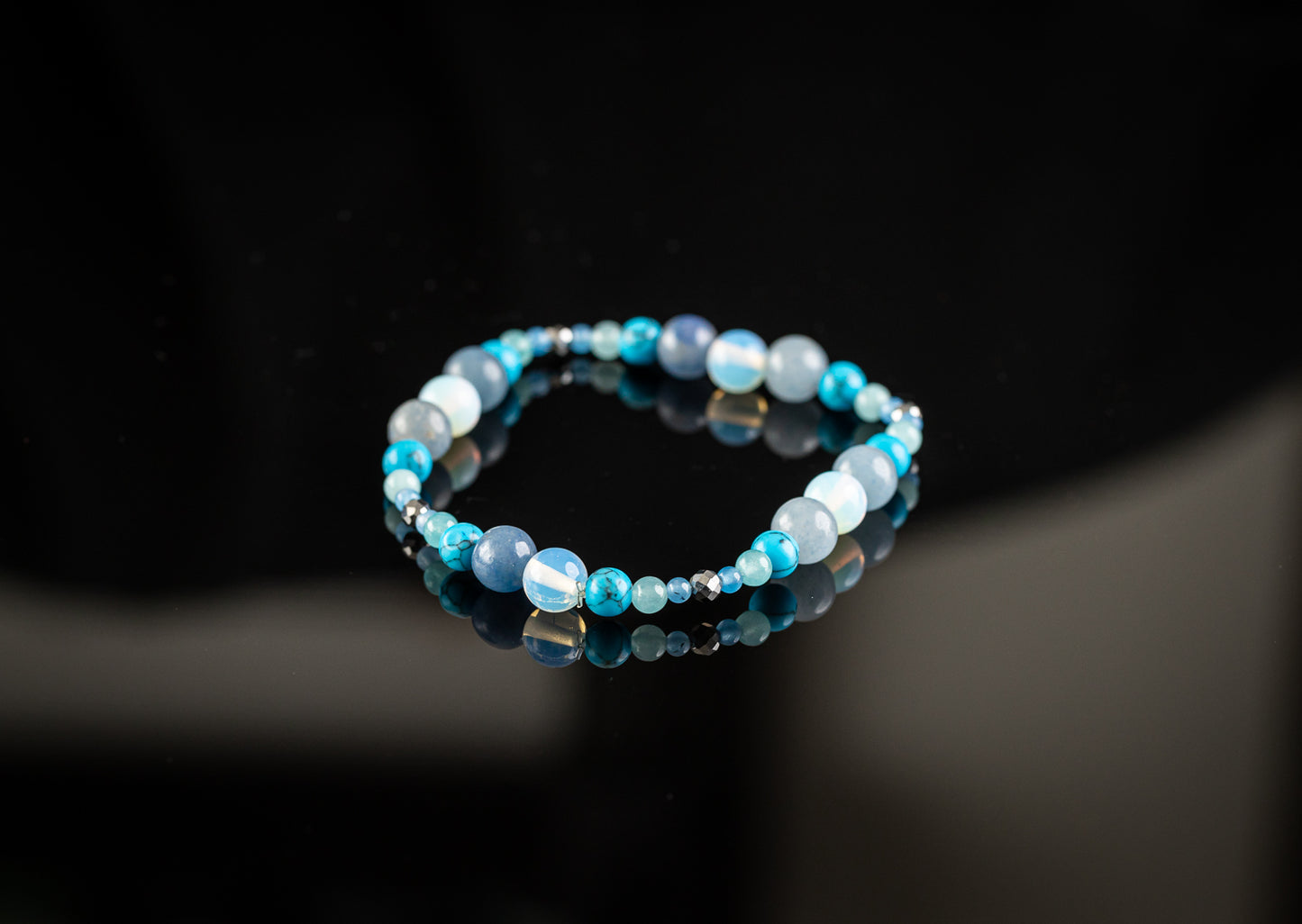 POSEIDON COLLECTION - Opalite / Amazonite / Turquoise / Sodalite bracelet