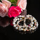 VALENTINES DAY LIMITED COLLECTION 2023 - Rhodochrosite / Onyx bracelet